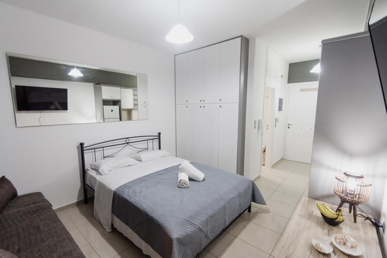 Pavlos Standard Studio With Sea View Rethymno  Luaran gambar