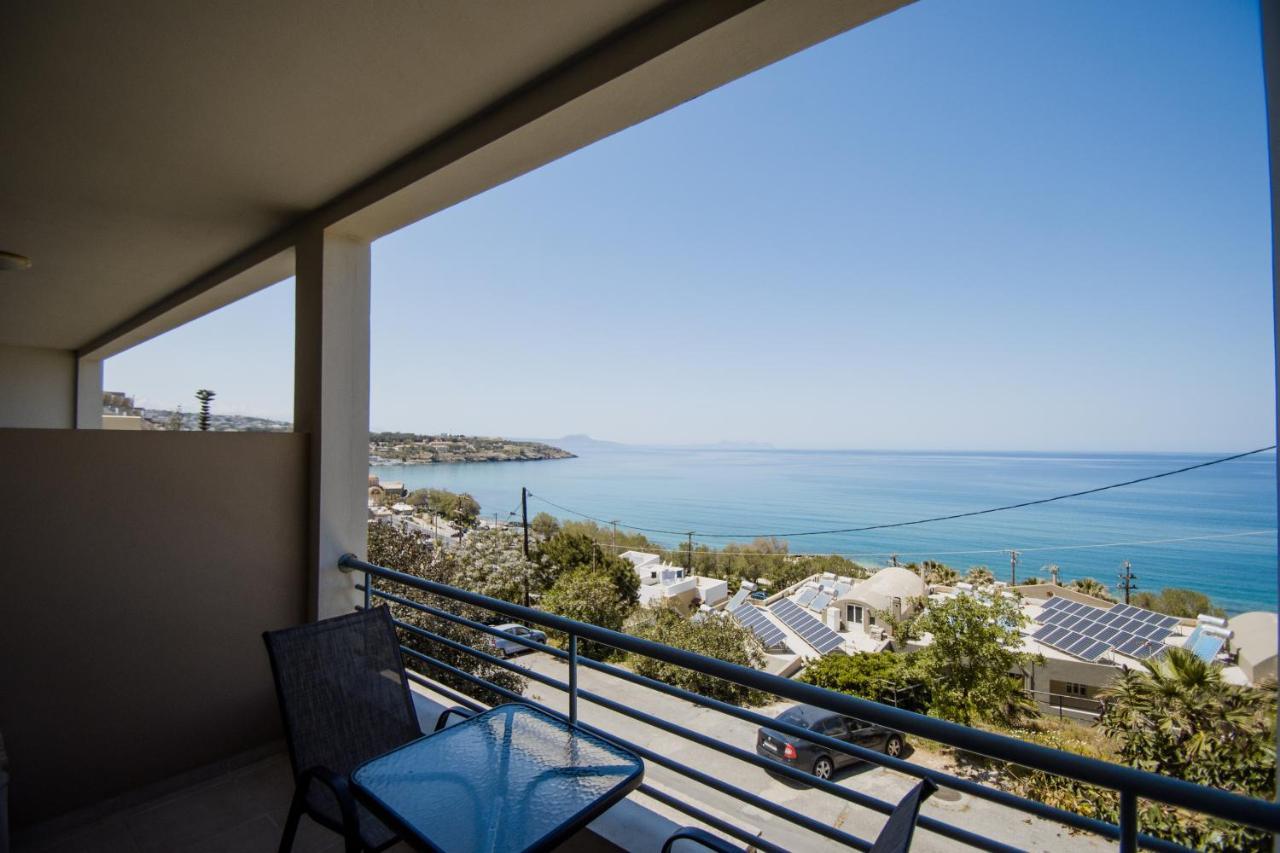 Pavlos Standard Studio With Sea View Rethymno  Luaran gambar